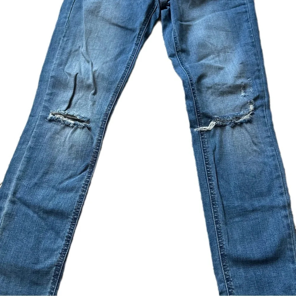 Eunina Women's 3 Mid-Rise Jude Skinny Light Wash Jean - Picture 4 of 10